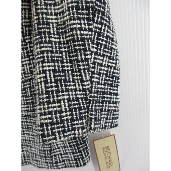 Michael Kors Blazer 10 Silk Tweed Jacket Business Preppy Y2K NEW - Picture 3 of 11